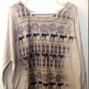 Reindeer sweater