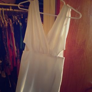 Brand new white club dress size Small