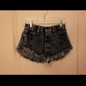 Forever 21 High Waisted destroy shorts