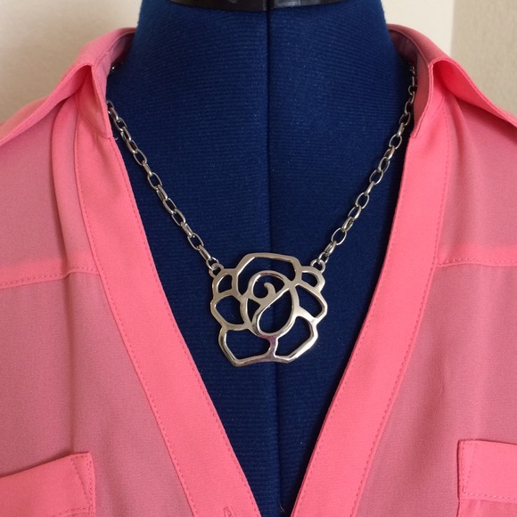 Cookie Lee Rose necklace