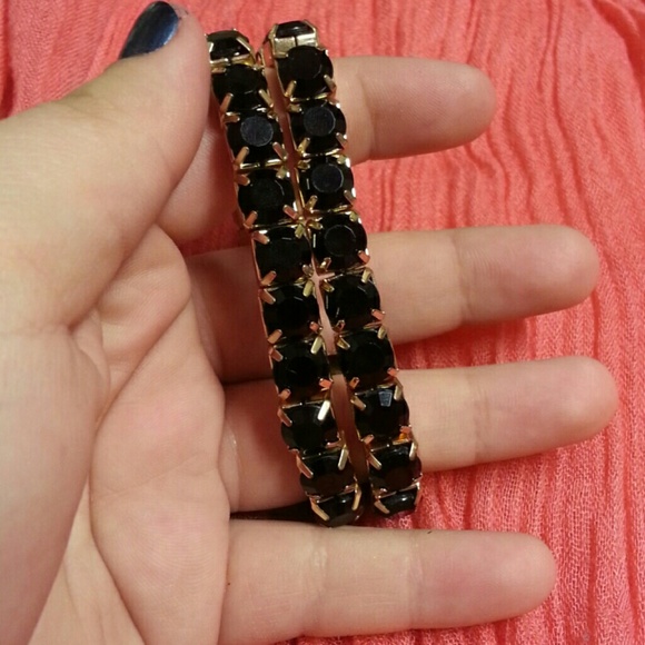 Black stretchy bracelets