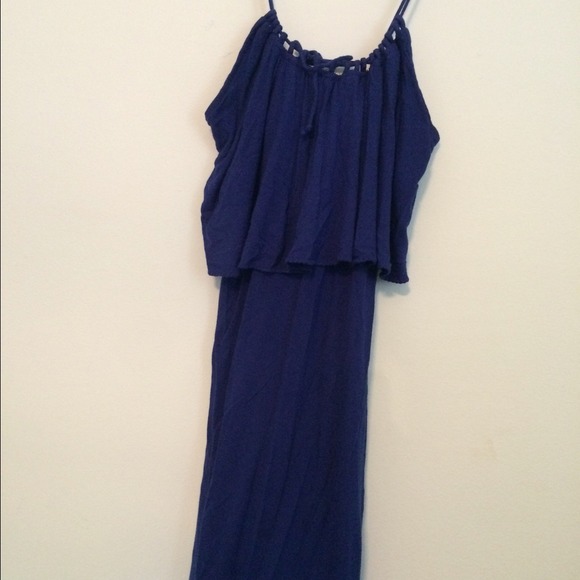 Blue dress