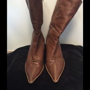 Super cute Luichiny Boots, Camel, Sz 7B