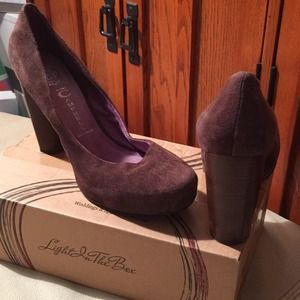 ✨Jeffrey Campbell suede pumps