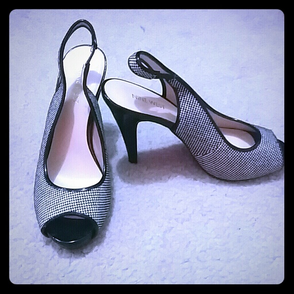 Nine West slingback pumps 7.5