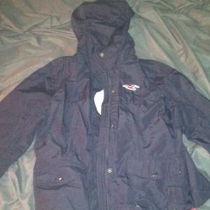 Hollister rain jacket!!