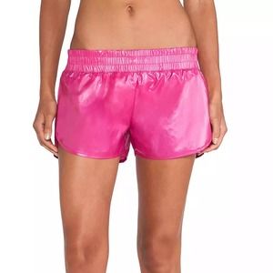 Lorna Jane pink workout shorts