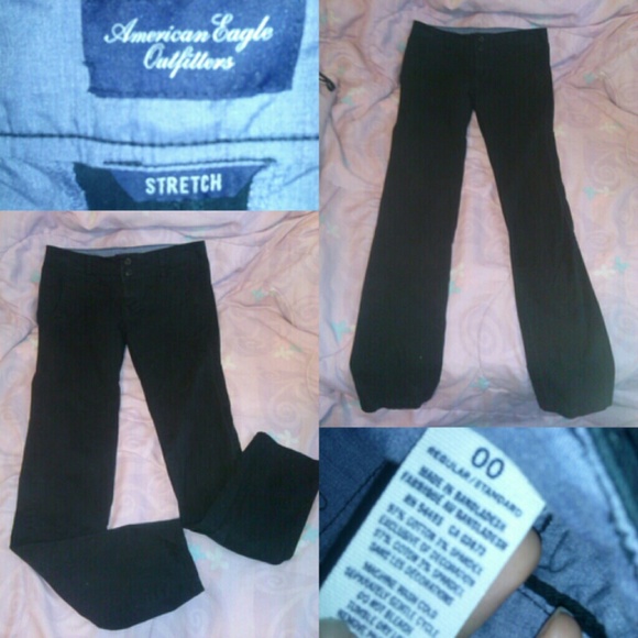 Reduced!! Straight leg black slacks