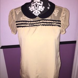 Princess by Vera Wang sheer top.
