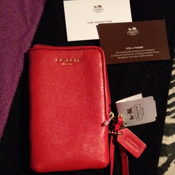 Coach wristlet