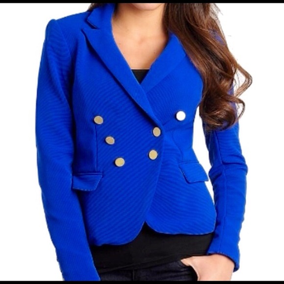 Blue blazor, never worn
