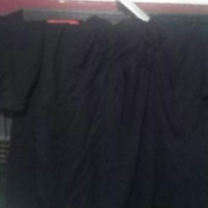 Black comfortable shirt.