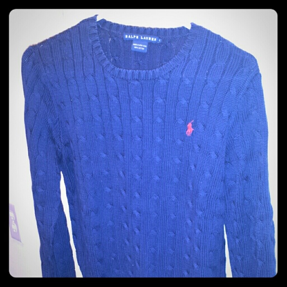 Ralph Lauren classic cable sweater