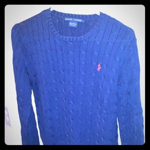 Ralph Lauren classic cable sweater