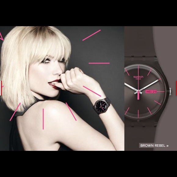 💫Swatch Watch💫 ( Brown Rebel )