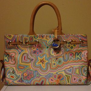Dooney & Bourke small signature tassel tote bag