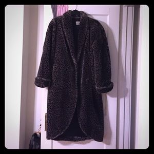 Donnybrook Leopard Print Fur Coat.