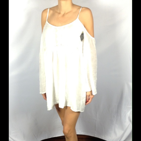 Nasty Gal Dresses & Skirts - #95 second cream dress small