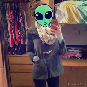 NWOT-TopShop Toggle and Snap Jacket