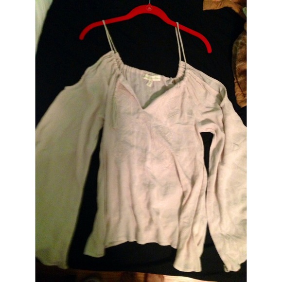 urban outfitters, flowy taupe tunic - Picture 1 of 3