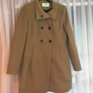 🍂🍂🍂ZARA Camel Coat 🍂🍂🍂