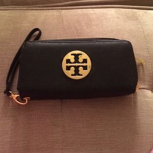 TB inspired wallet clutch