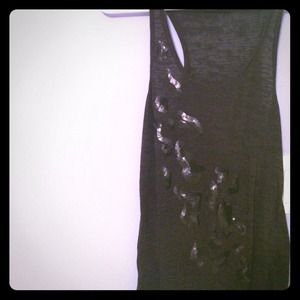 Black bcbg tank