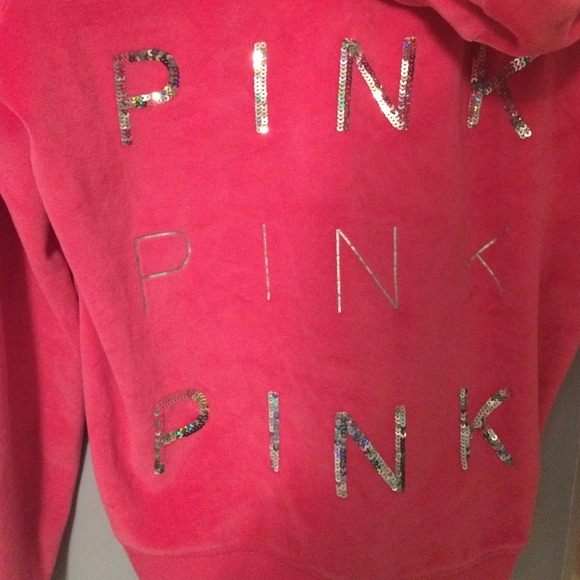 Pink zip up