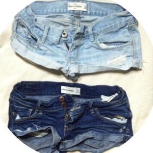 Abercrombie Jean Shorts BUNDLE
