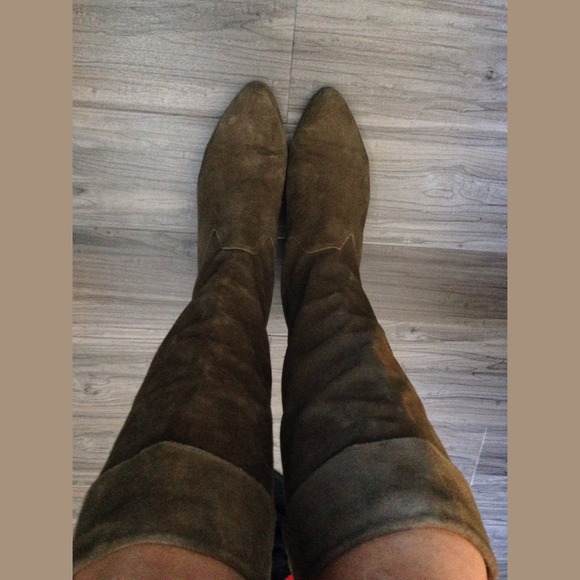 Aldo beige lace up boots - Picture 3 of 3