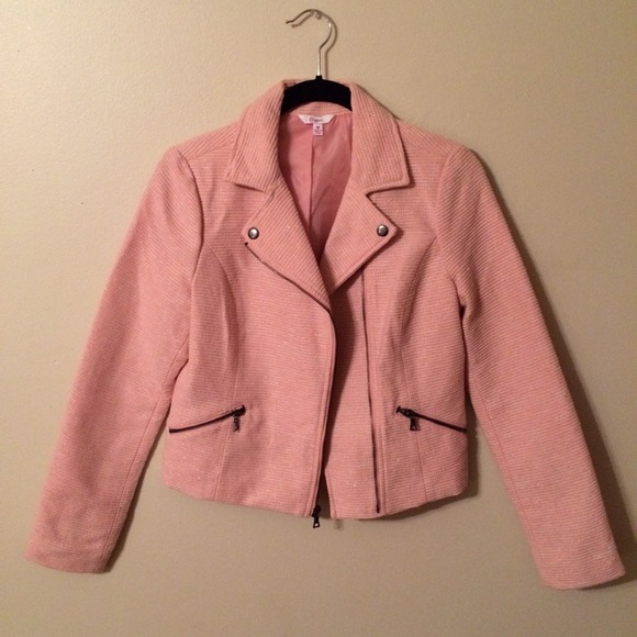 🌟Host Pick🌟 Pink Moto Jacket