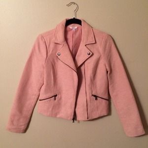 🌟Host Pick🌟 Pink Moto Jacket