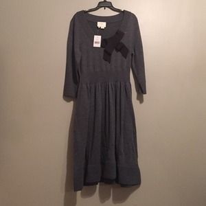 Kate spade wool grey dress- tags attached