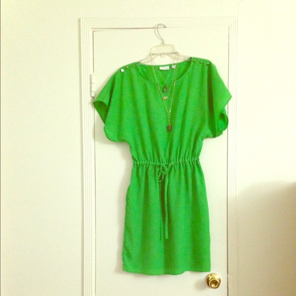 New York & Company Dresses & Skirts - It IS easy being Green!!