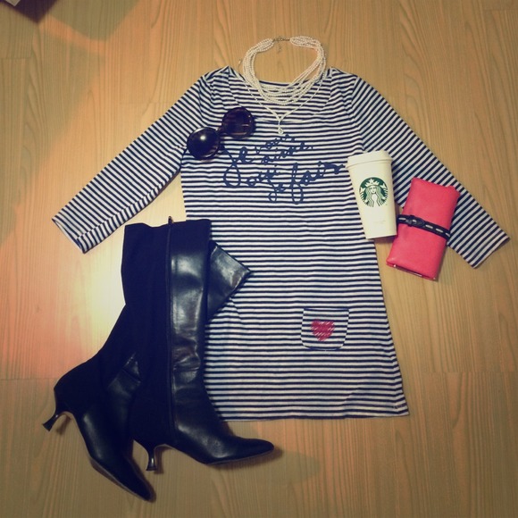 Pointy Leather Boots