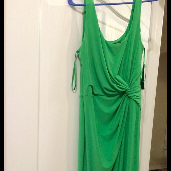 ***SOLD***Ralph Lauren Evening Dress High Low