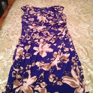 Ralph Lauren Print Cocktail Dress