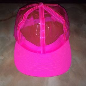 Clear PVC Hat