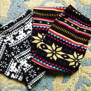 Festive Knit Leggings