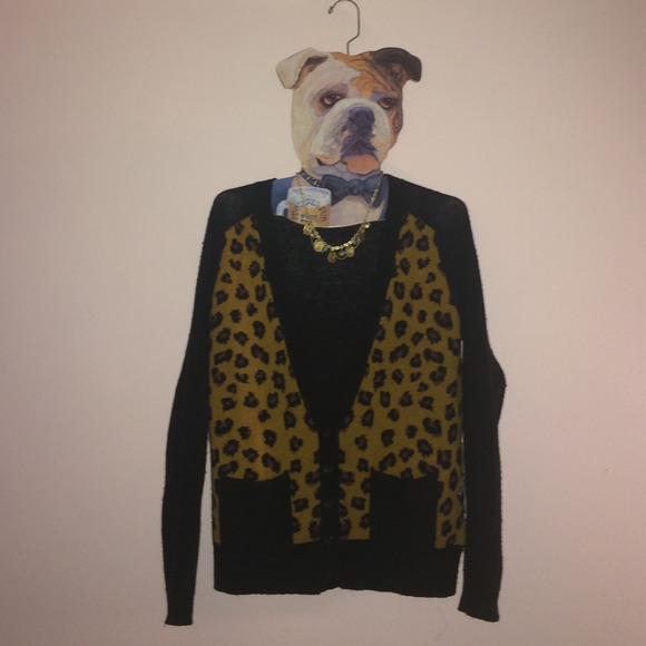 🐯 Leopard Cardigan UO