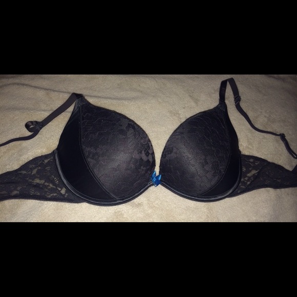 34C aerie grey lace bra