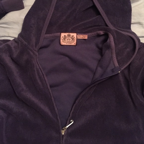 Authentic Juicy Couture Purple Track Jacket