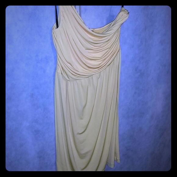 NWOT~ ONE SHOULDER CALVIN KLEIN DRESS