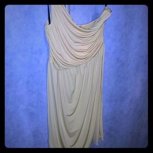 NWOT~ ONE SHOULDER CALVIN KLEIN DRESS