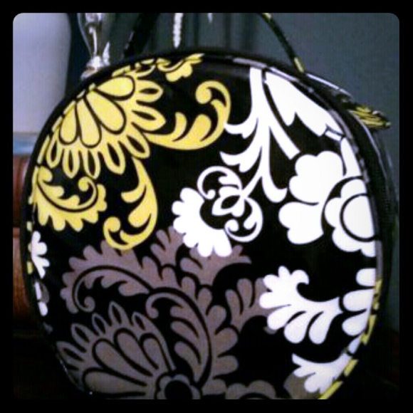 Vera Bradley RARE hat box cosmetic case