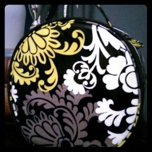 Vera Bradley RARE hat box cosmetic case