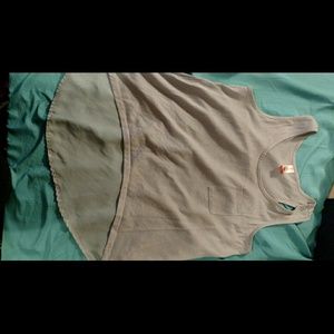 GREY SHEER TOP!