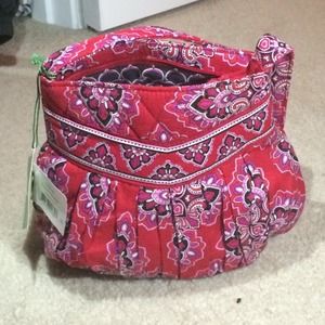 Vera Bradley: style: Hannah print: frankly scarlet