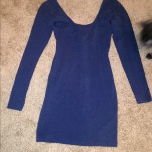 Blue long sleeve dress!