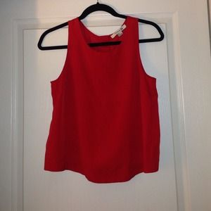 Red blouse forever 21 size small